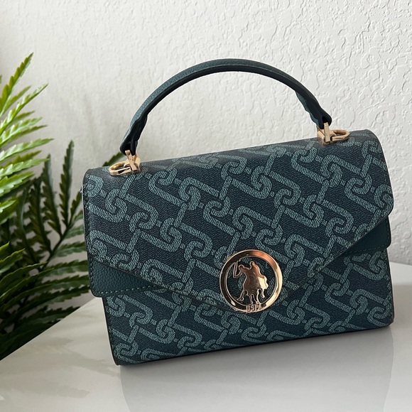 Elegant Green Handbag - Picture 1 of 5